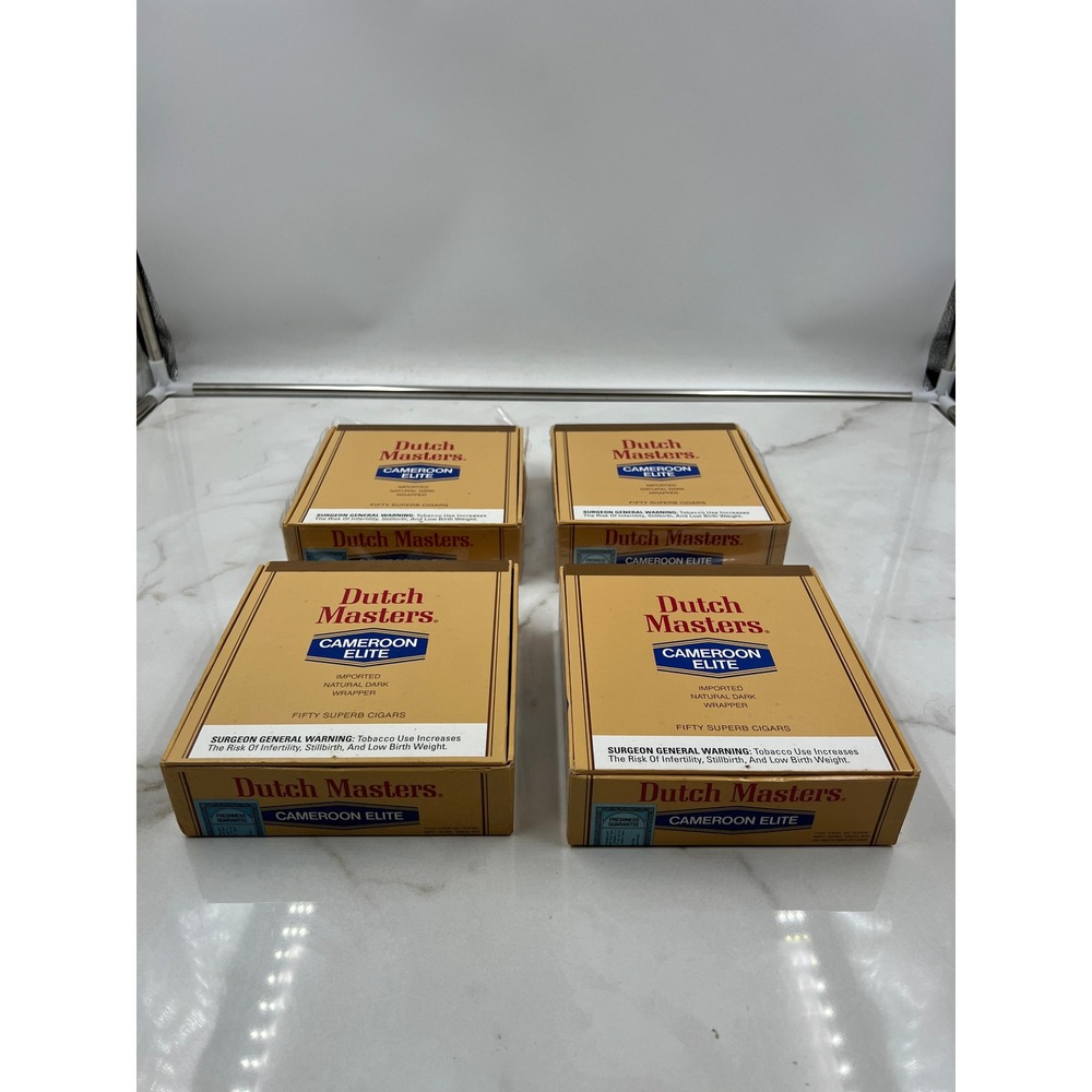 Dutch Masters Panetela 50 Cigar Boxes (Empty) Storage Display Lot 4